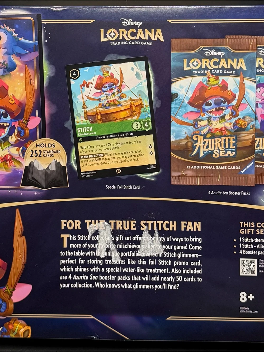 Disney Lorcana Starter Box with Blue and Purple Artwork